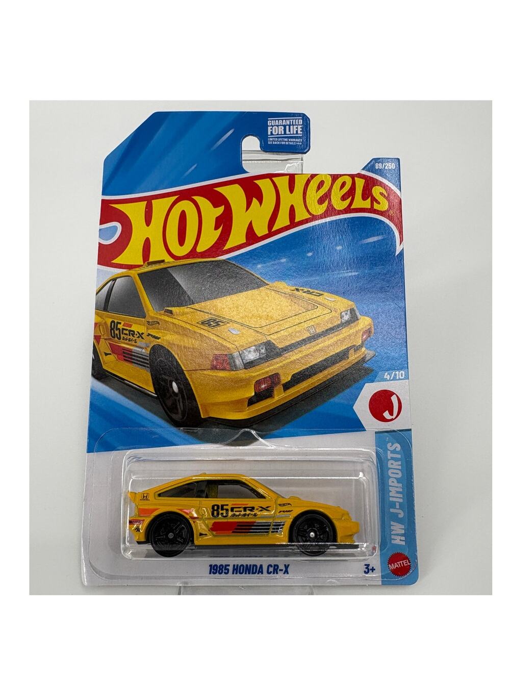 Hot Wheels 1985 Honda CR-X 89/250